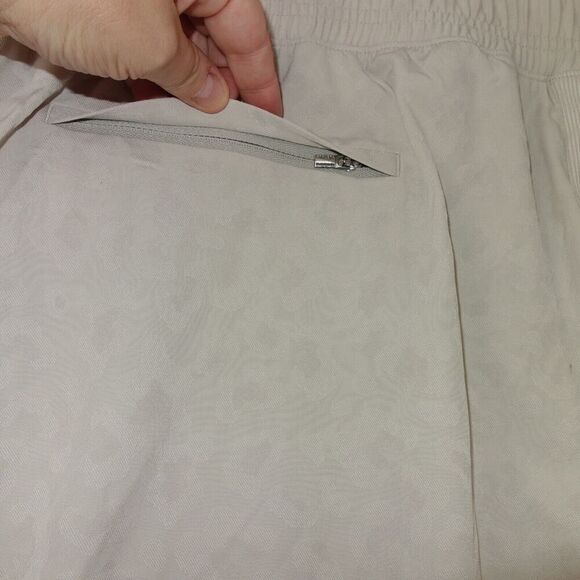 NEW Athleta Brooklyn Textured Joggers Pants Beige Tan Women's Plus Size 24 - Picture 9 of 13